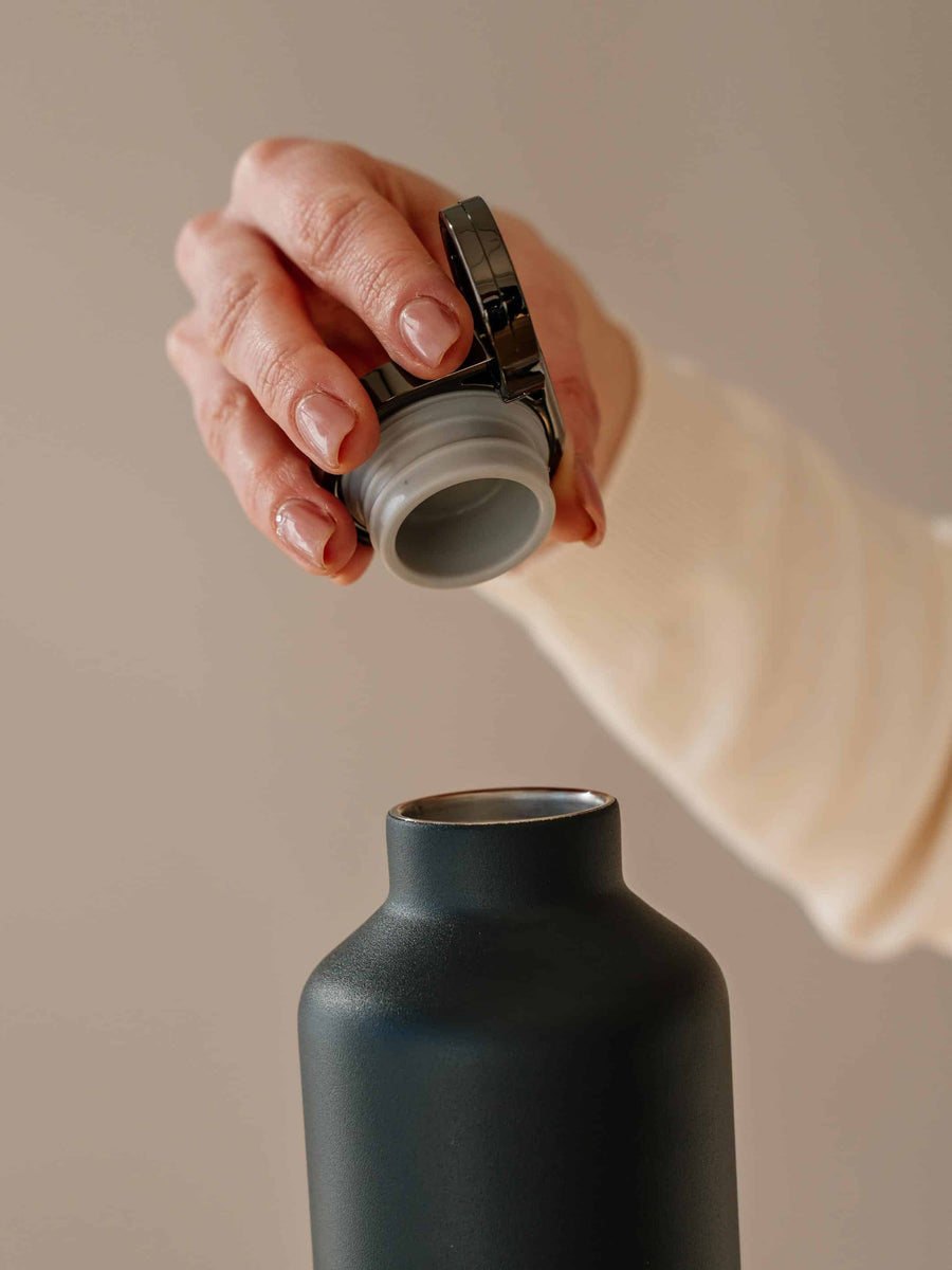 Dark Grey Thermo Bottle